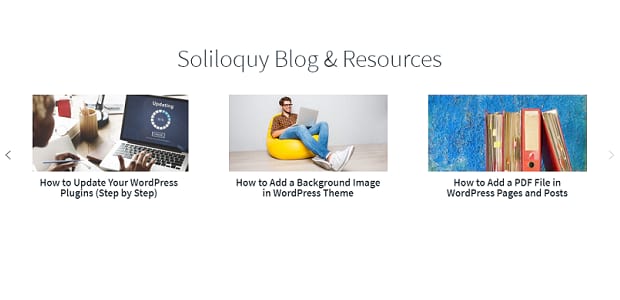 Soliloquy blog