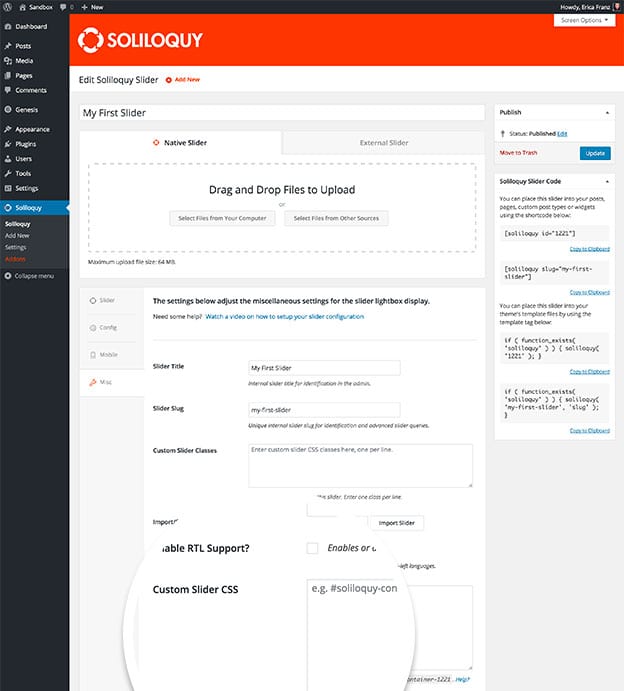 simple css slider for text simple css slider for text