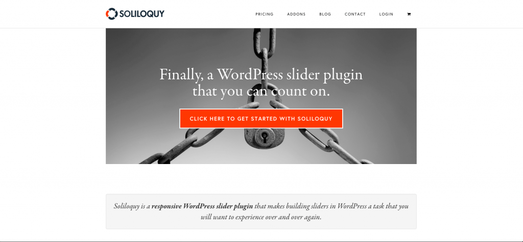 Photo: Soliloquy Homepage