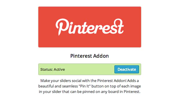 Soliloquy Pinterest Addon