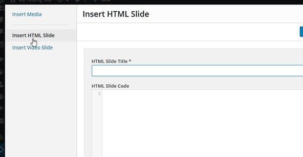 HTML Slider