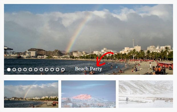 Image Slider with Captions