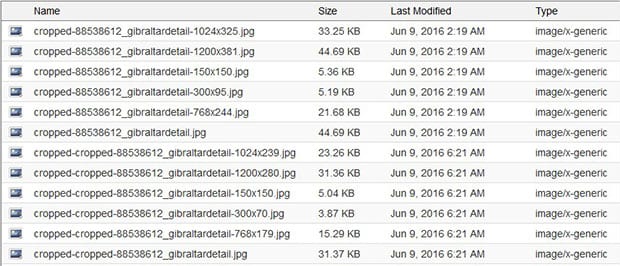 Image Sizes