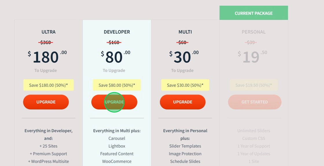 Choose License and Upgrade Plan