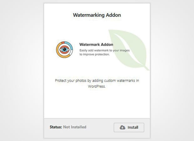 Watermark Addon