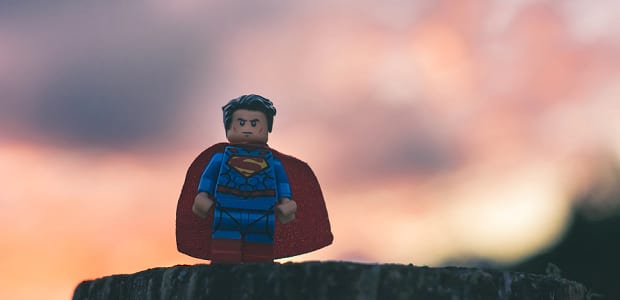 Lego Superman Hero Image