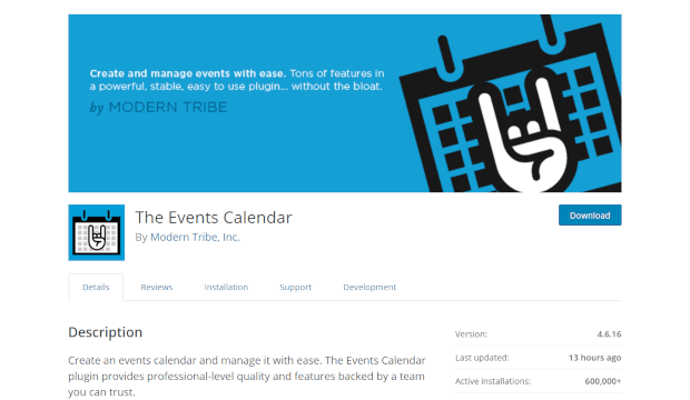 The Events Calendar