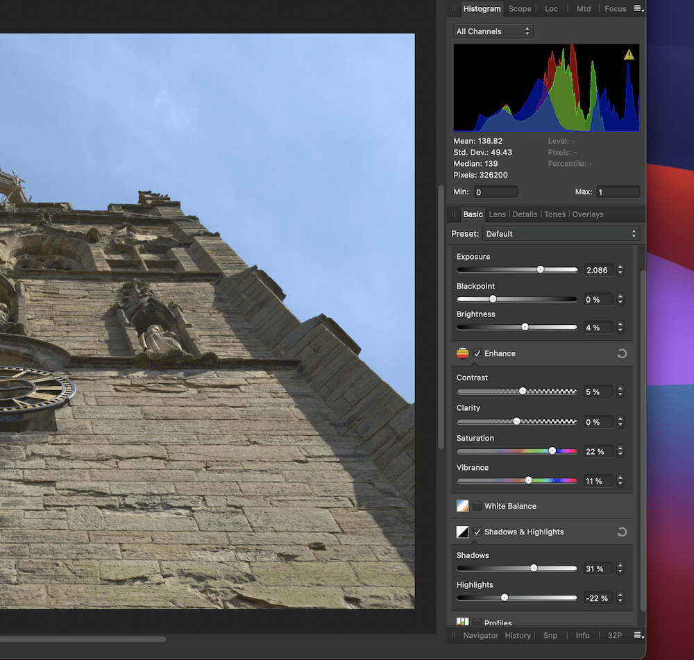 Affinity Photo's RAW processing.