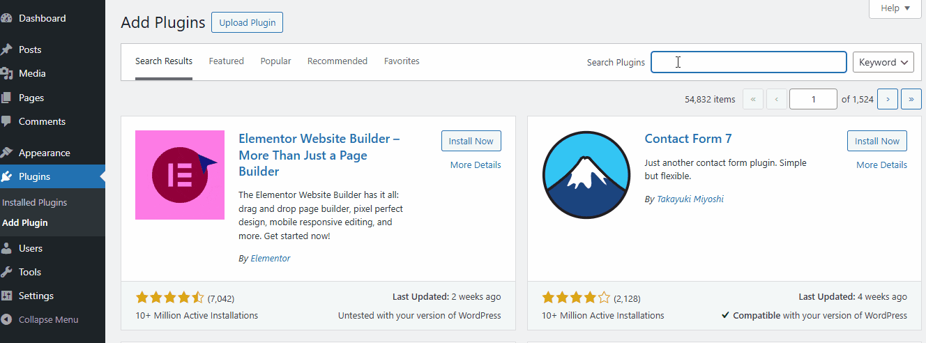 Install Soliloquy From Dashboard
